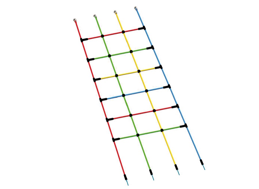 schräges Ersatz-Kletternetz - für Serie 1