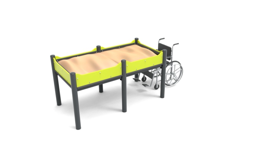 Sandkasten Inklusion rechteckig