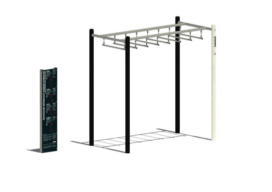SPGM POWER® Workout Bewegliche Hangelstrecke