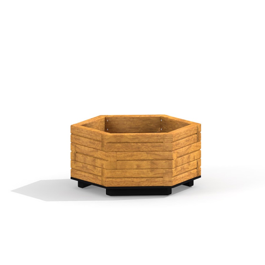 Holzblumentopf IV