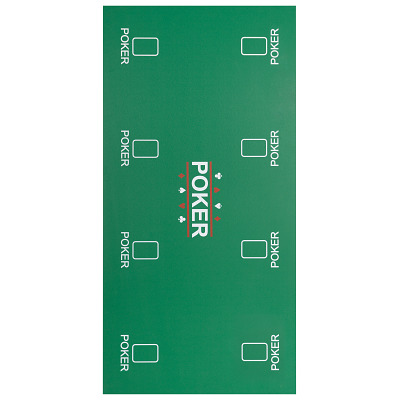 Sportime Billardtisch-Auflagematte „Poker/Roulette“