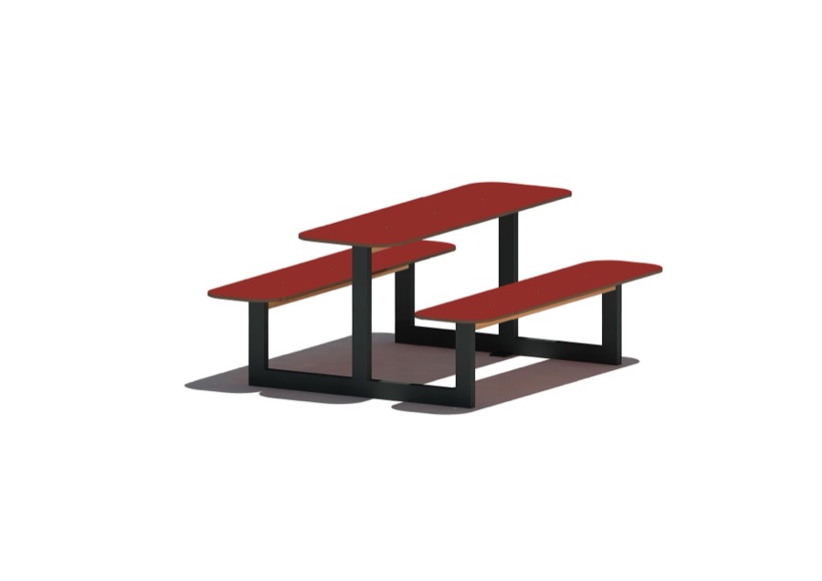 Bank-Tisch-Bank Kombination Felix 11001