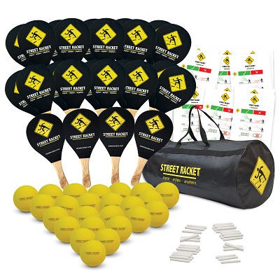 Street Racket Rückschlagspiele-Set „Schulsport“