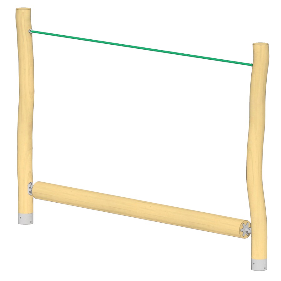 Drehbalken 3m mit Halteseil