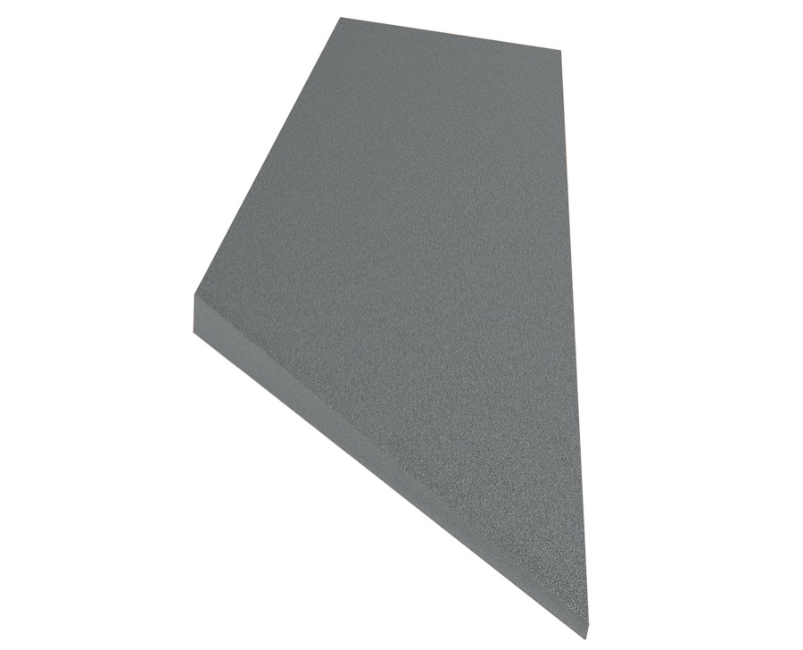 Randeckprofil links f Fallschutzplatte 30 mm, grau
