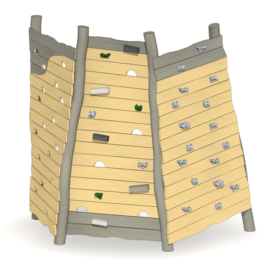 Felsen-Kletterwand Anebos
