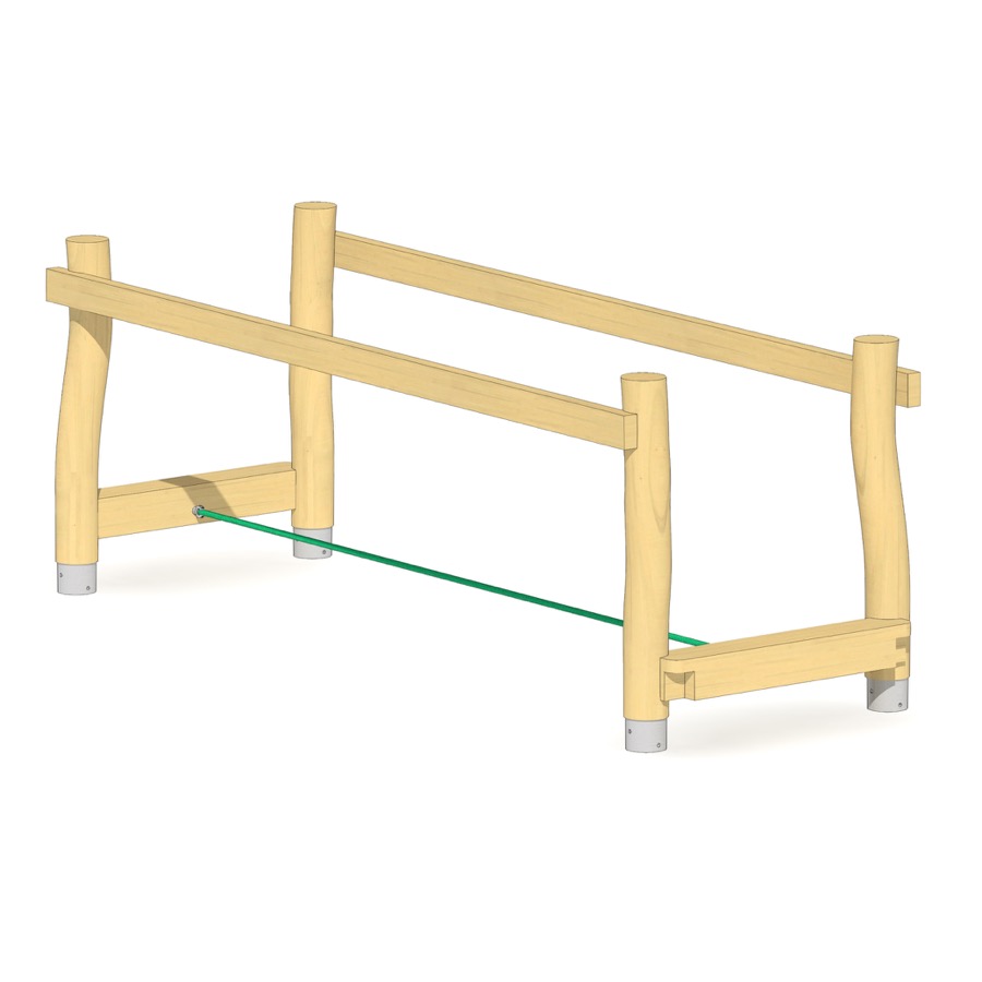 Laufseilbrücke 3m