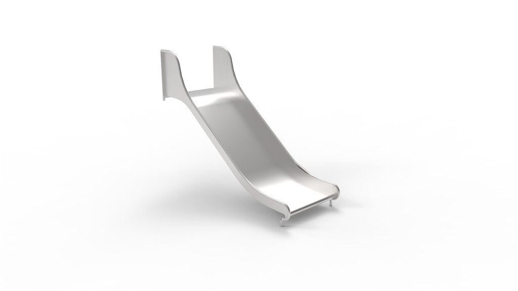 Rutsche H140, W100, mit Ohren