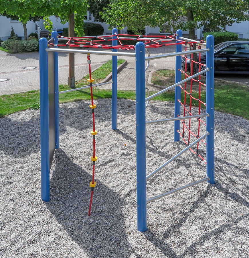 Sechseckanlage H200cm Dachnetz