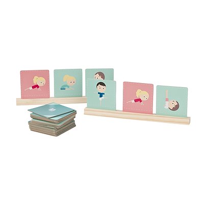 BS Toys Geschicklichkeitsspiel „Pose & Pair Game“