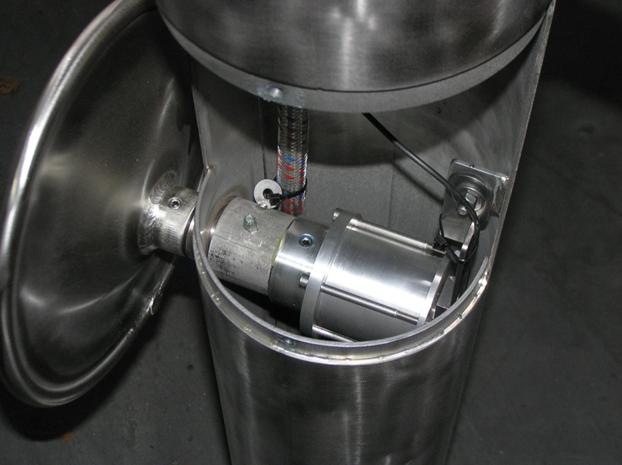 Umrüstset f. Edelstahlpumpen mit Zahnriemenantrieb