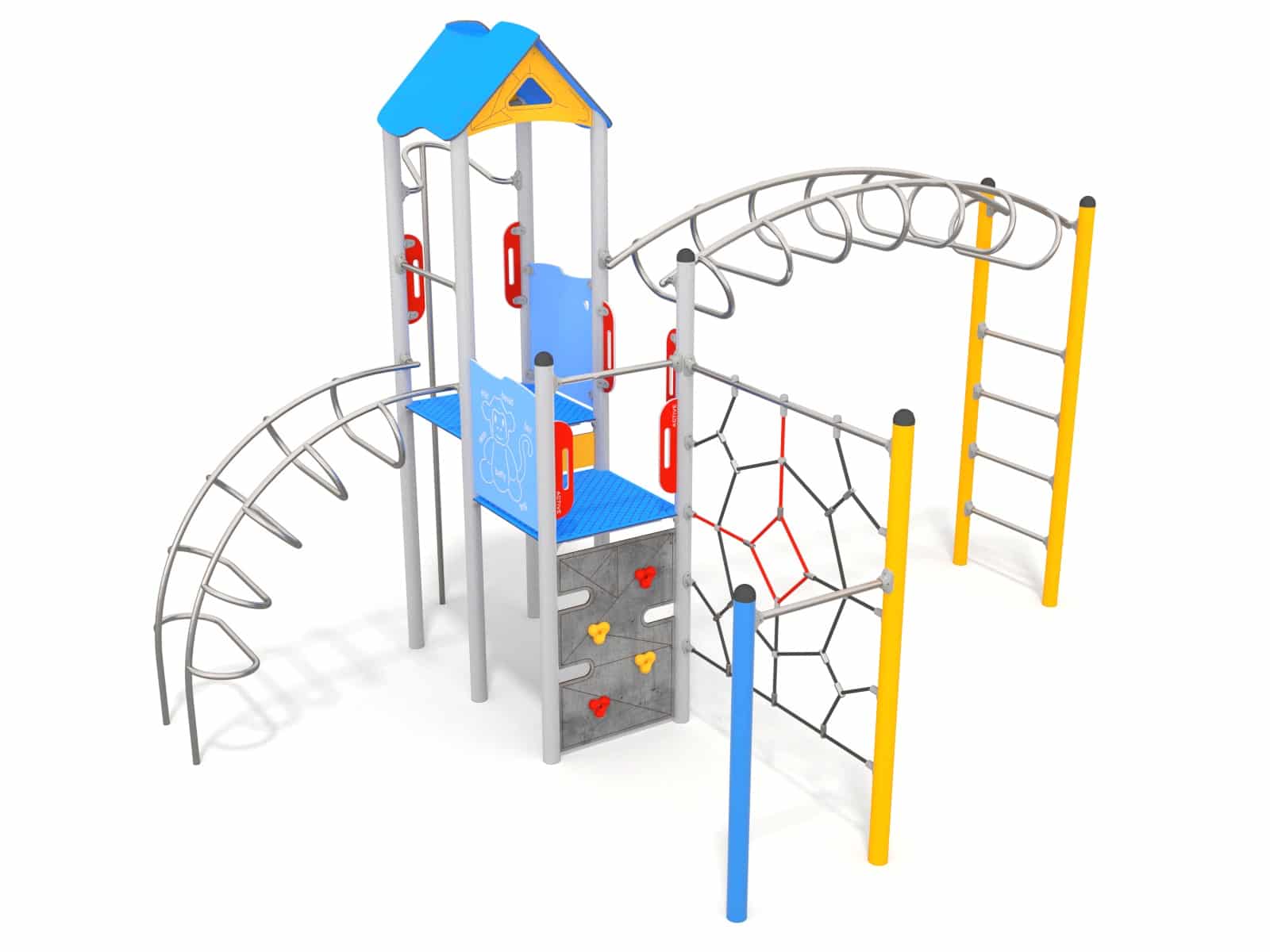 Turm mit Leiter für den Spielplatz
