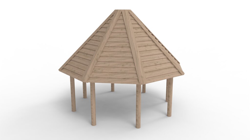 Grillhaus Ø4,5 m