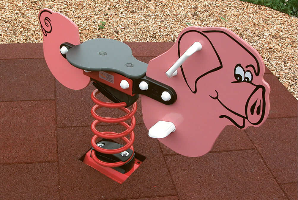Federgerät Schwein