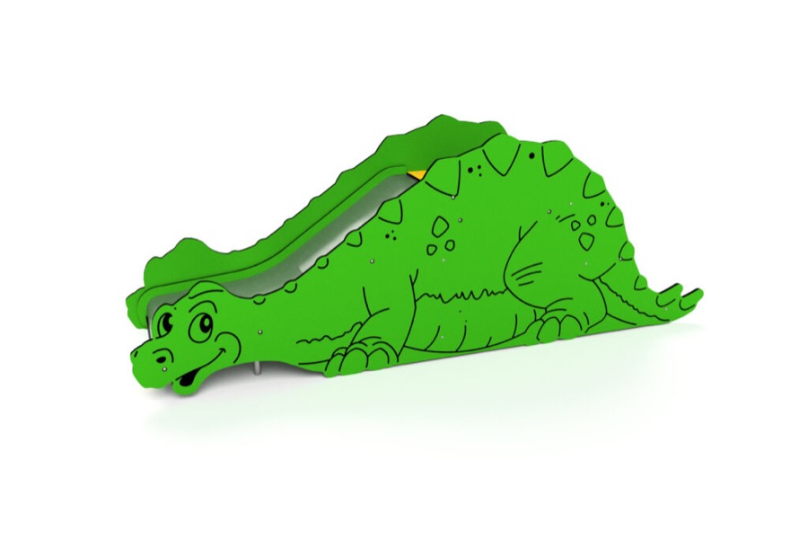 3014S-2 Dino-Rutschbahn mit Röhre
