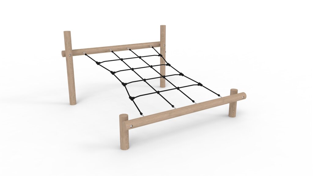 Schräges Kletternetz