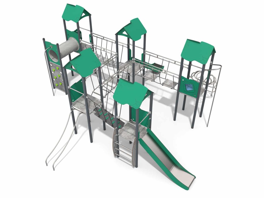 Multi-Turm-Set mit Brücken für Spielplatz