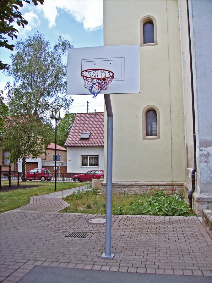 Basketball-Anlage HPL -