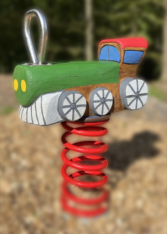 Wippgerät Lok