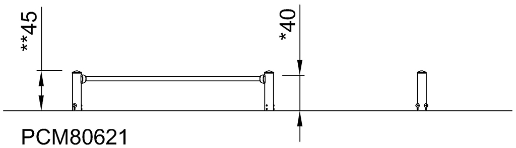 KOMPAN Balancierbalken rund