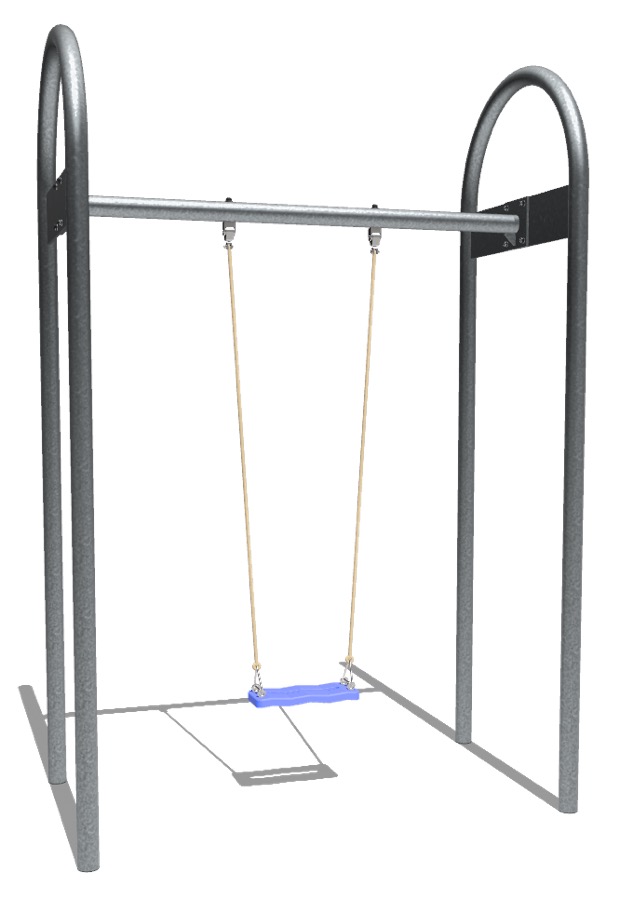 Einfachschaukel aus Metal