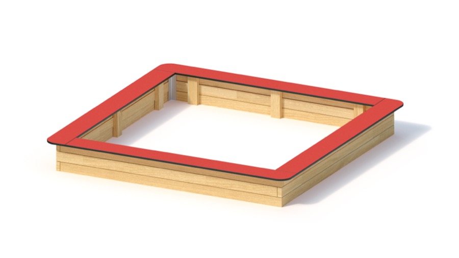 Sandkasten 2,50 x 2,50
