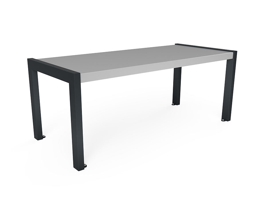 Parktisch Aluminium