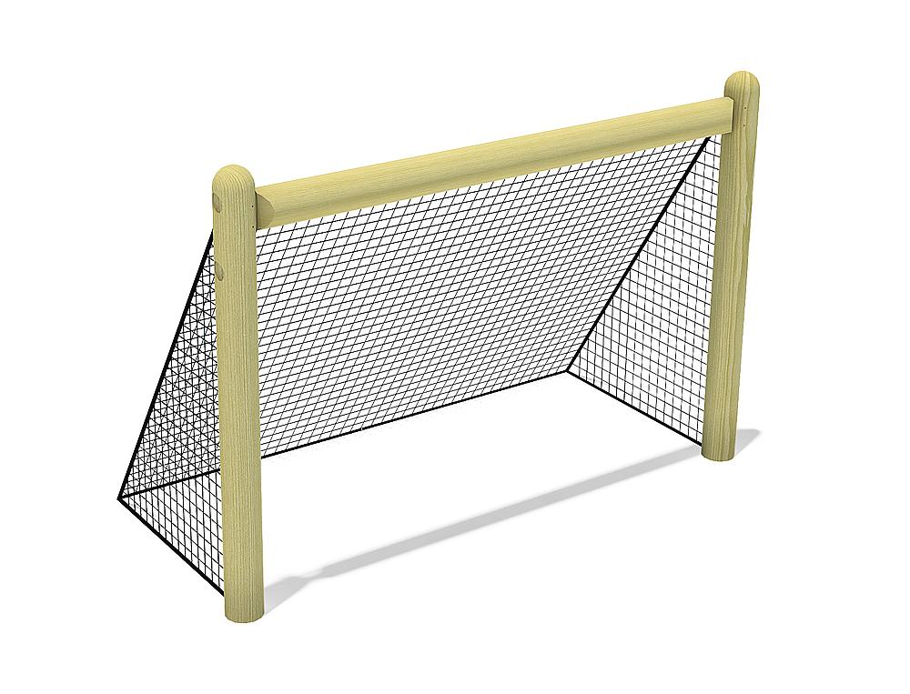 Holztor mit Netz klein
