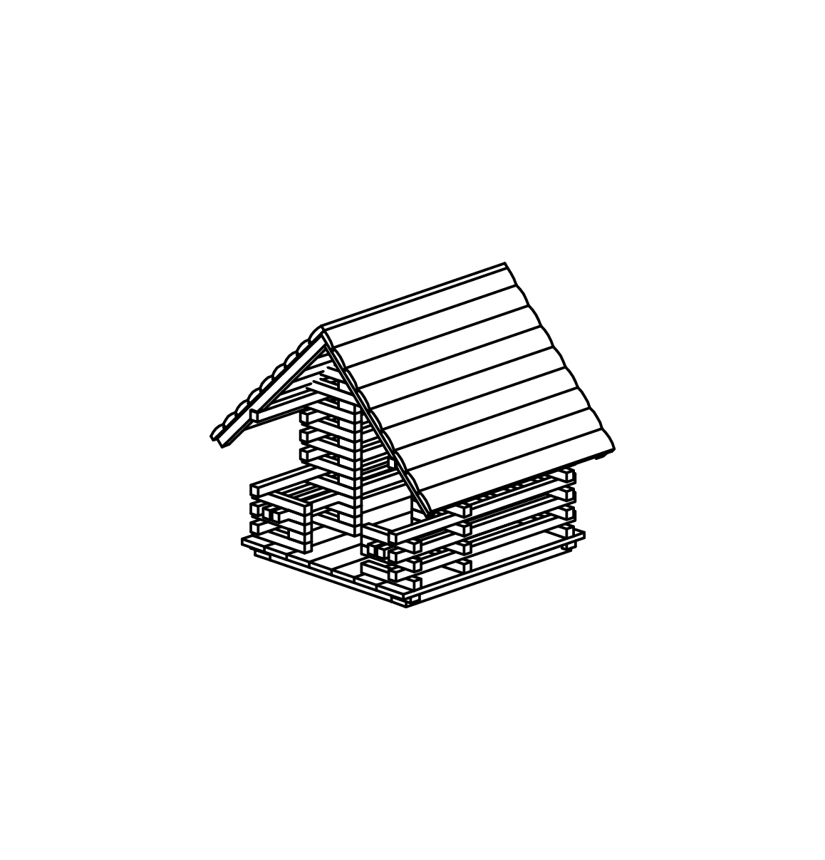Kleines Spielhäuschen