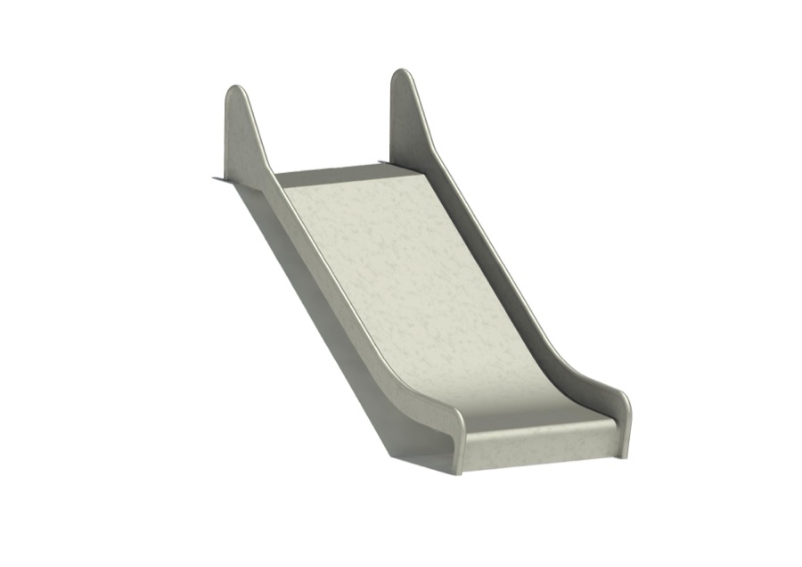 Hangrutschbahn Edelstahl, ABH 120 cm,Breite 100 cm