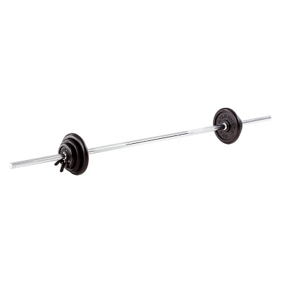 Sport-Thieme Langhantel-Set 27,5 kg, gummiert