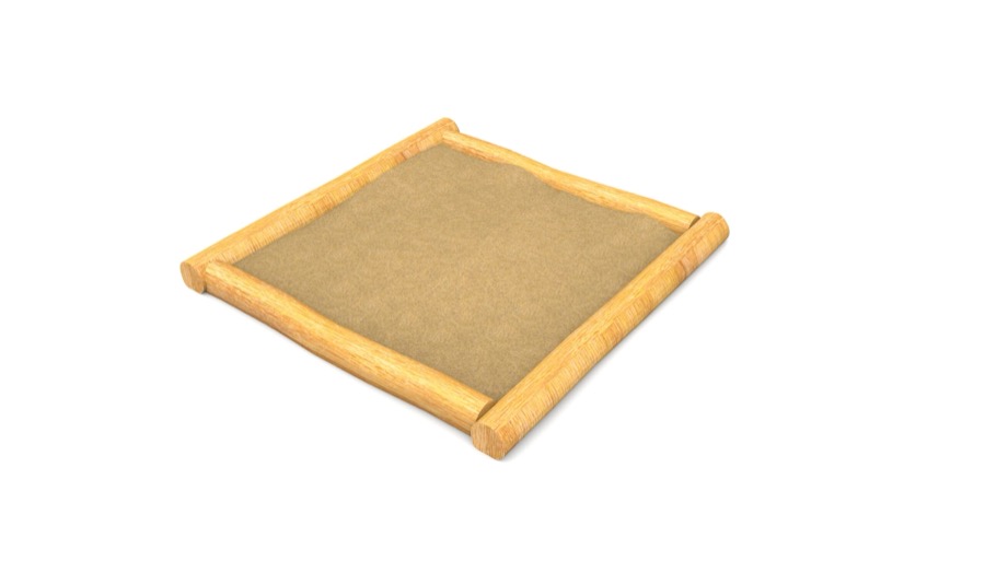 Sandkasten Robinie