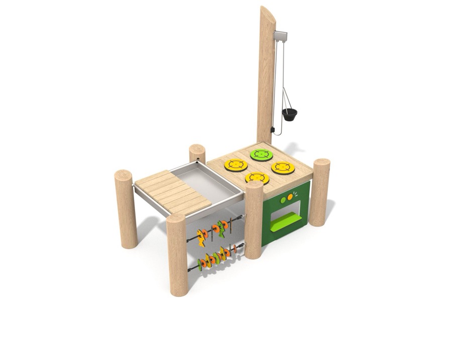 Spielküche für den Spielplatz