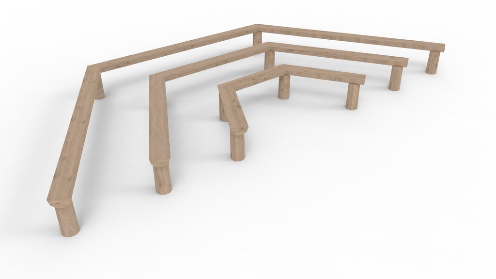 Amphitheater-Bänke