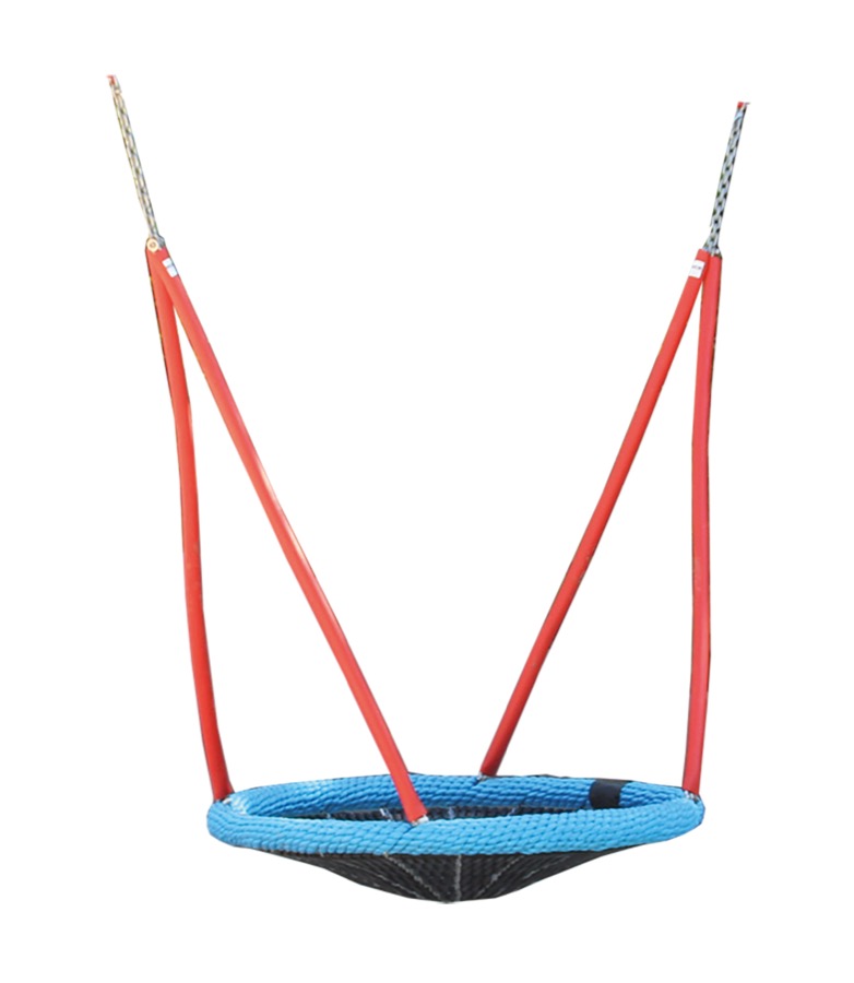 Vogelnestschaukelkorb mit Kettenabhängungen LH 260