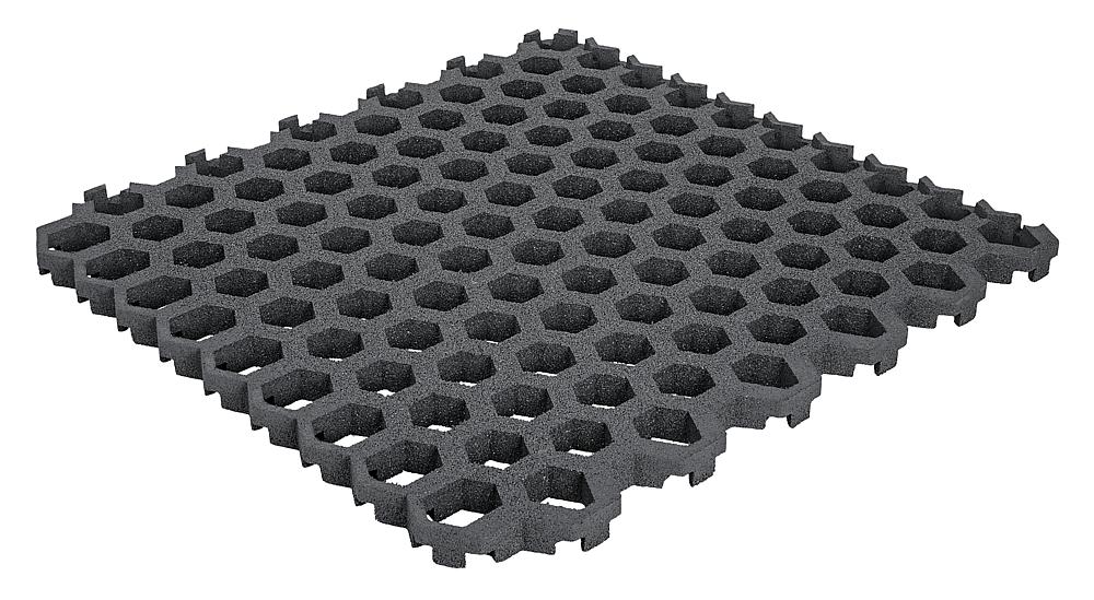 Rasengitterplatte Hexagon ® 4,5 cm