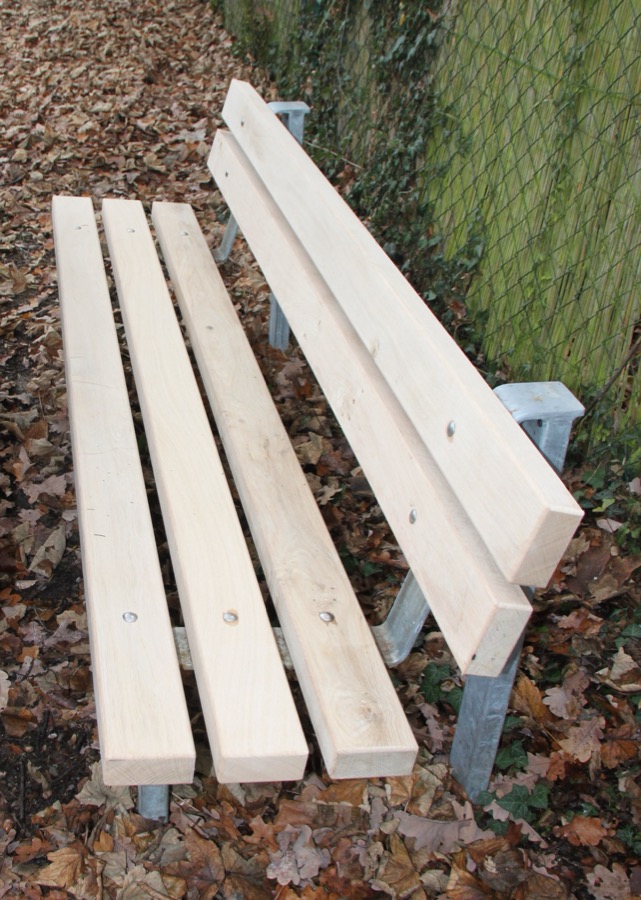 Sitzbank Speyer mit Lehne