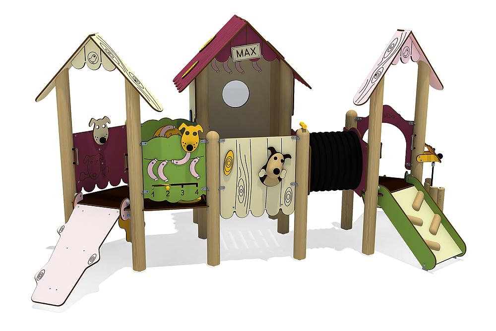 Spielanlage Hundehütte