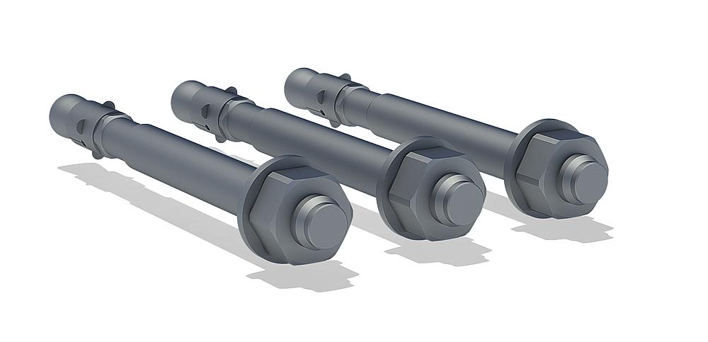 Montagebeipack Federwippen für Betonmontage