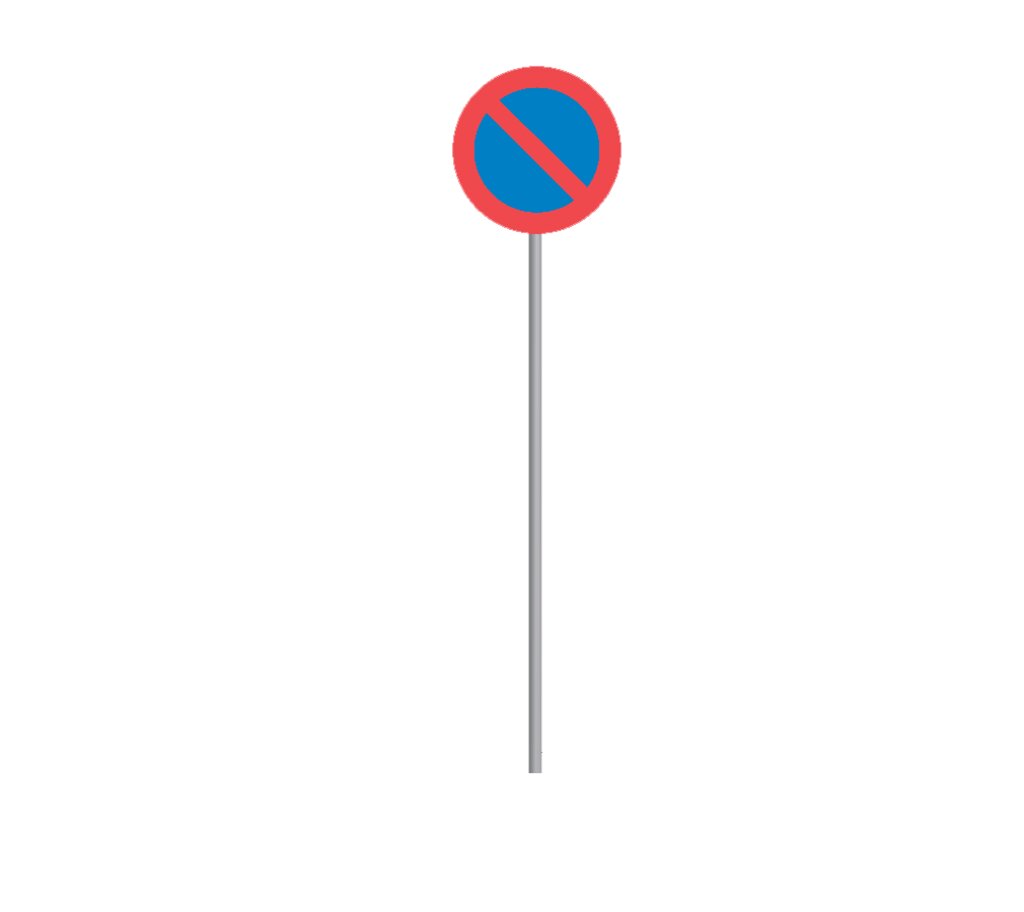 Parkverbot - Verkehrsschild