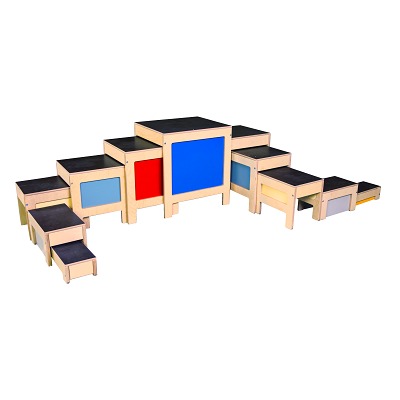 Sport-Thieme Hockertreppen-Set „Move“