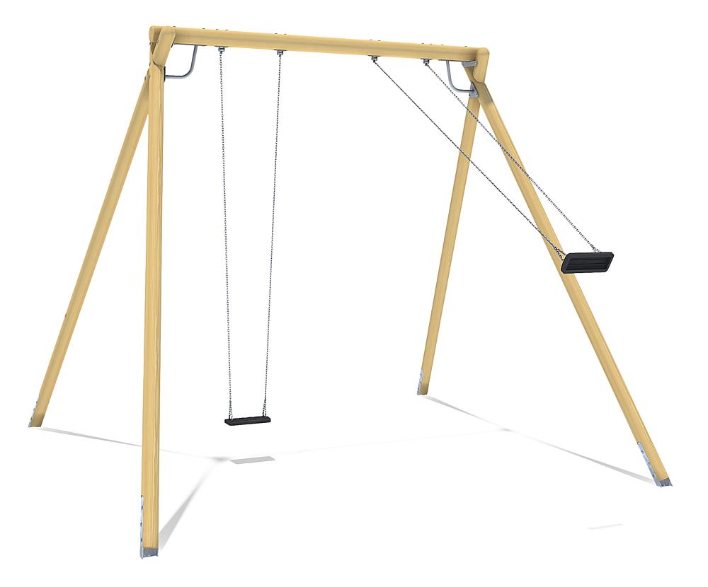 Doppelschaukel Kranich