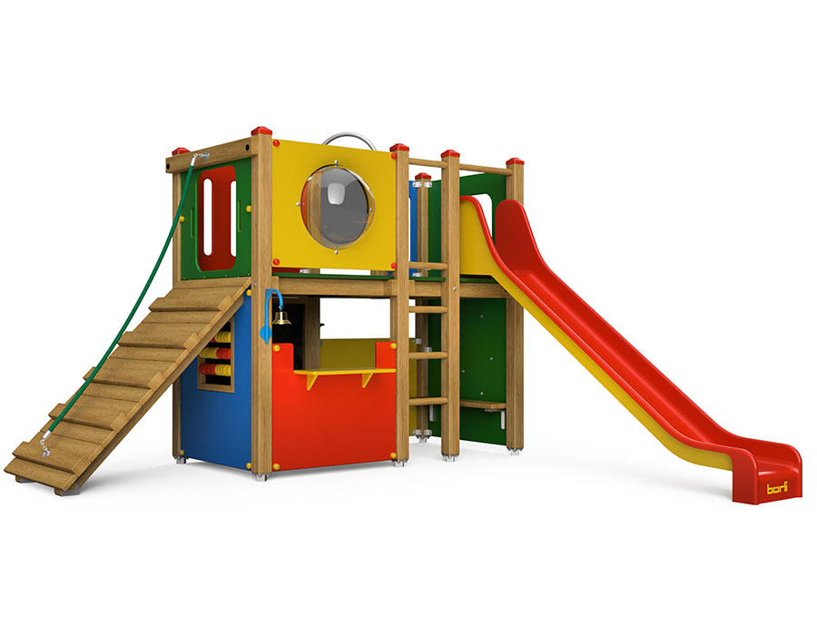 Spielturm Papagei