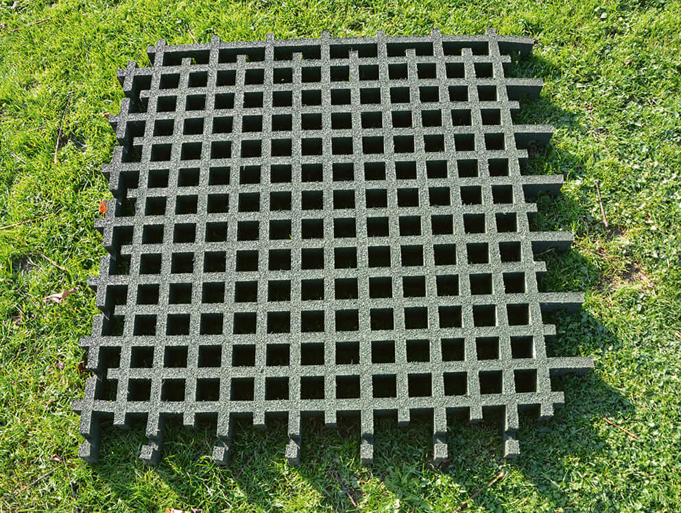 Rasengitterplatte 45 mm grün