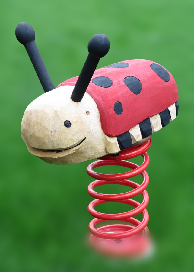 Wippgerät Marienkäfer