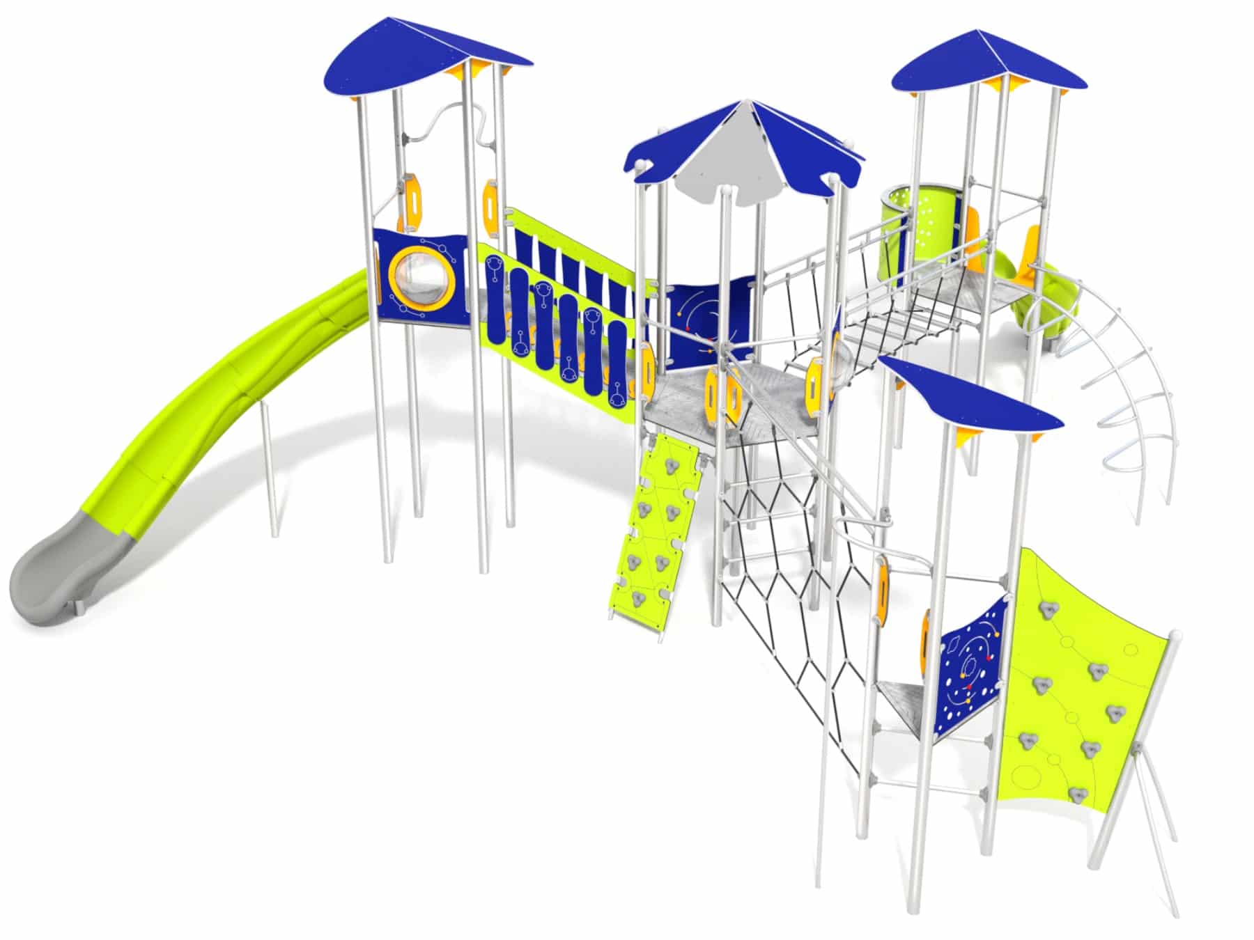 Großes Mehrtürmer-Set für Spielplatz