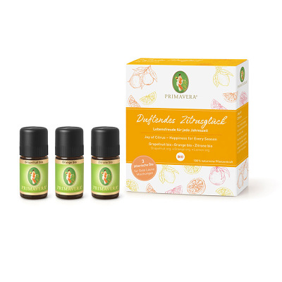 Primavera Raumdüfte-Set „Duftendes Zitrusglück“
