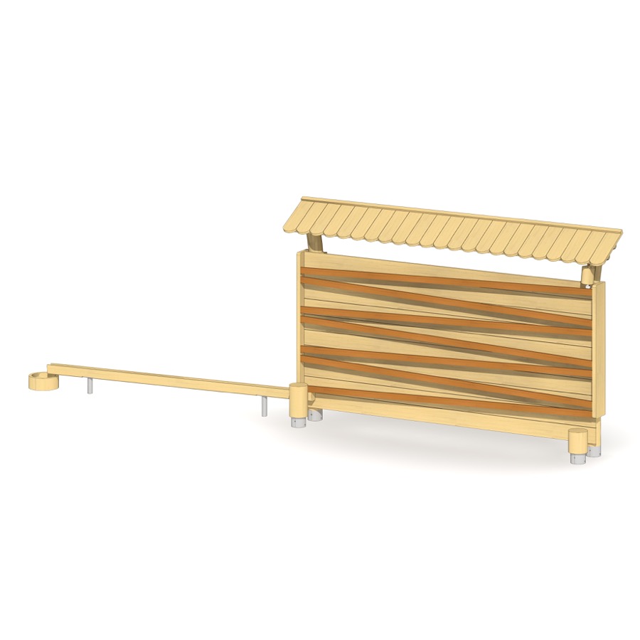 Kugelbahn Zick-Zack-Wand