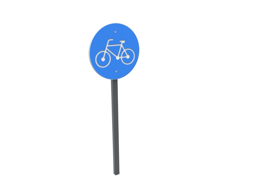 Verkehrsschild Radweg