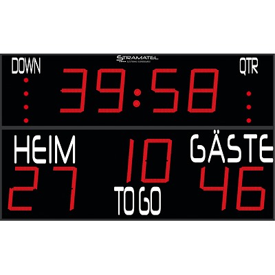 Stramatel Anzeigetafel „452 FRC US Football“